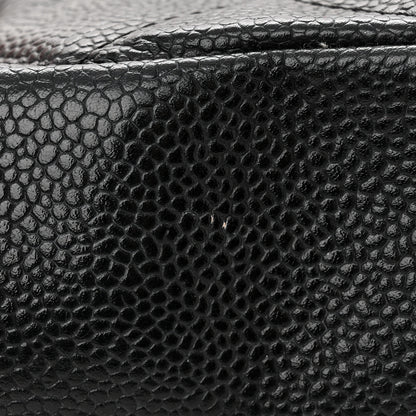 Chanel Caviar Quilted Petit Shopping Tote PST Black 10 of 11