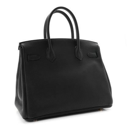 Hermes Togo BIRKIN 30 Black 3 of 10
