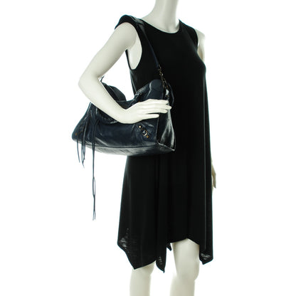 Balenciaga Agneau Classic Hardware City Bleu Obscur 2 of 8