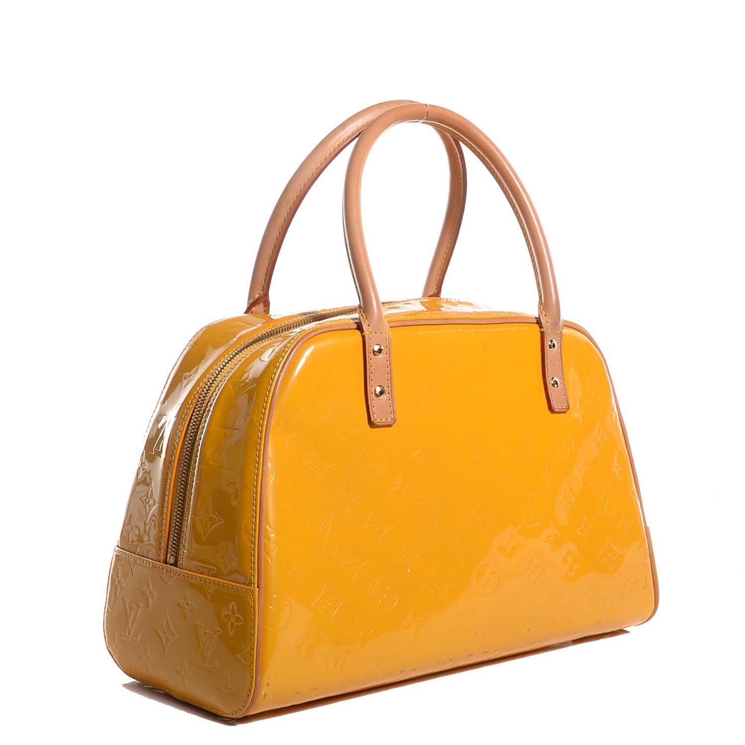 Louis Vuitton Vernis Tompkins Square Mango 3 of 7