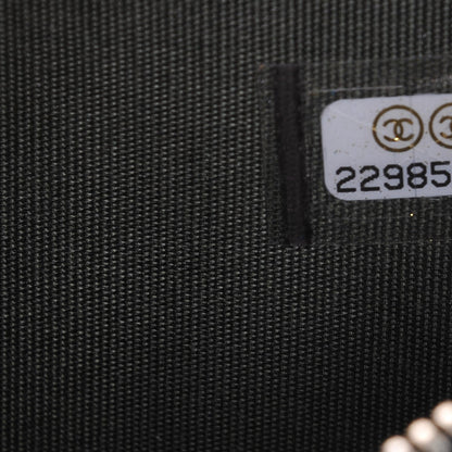 Chanel Caviar Quilted Small Boy Clutch With Chain Black 8 of 9