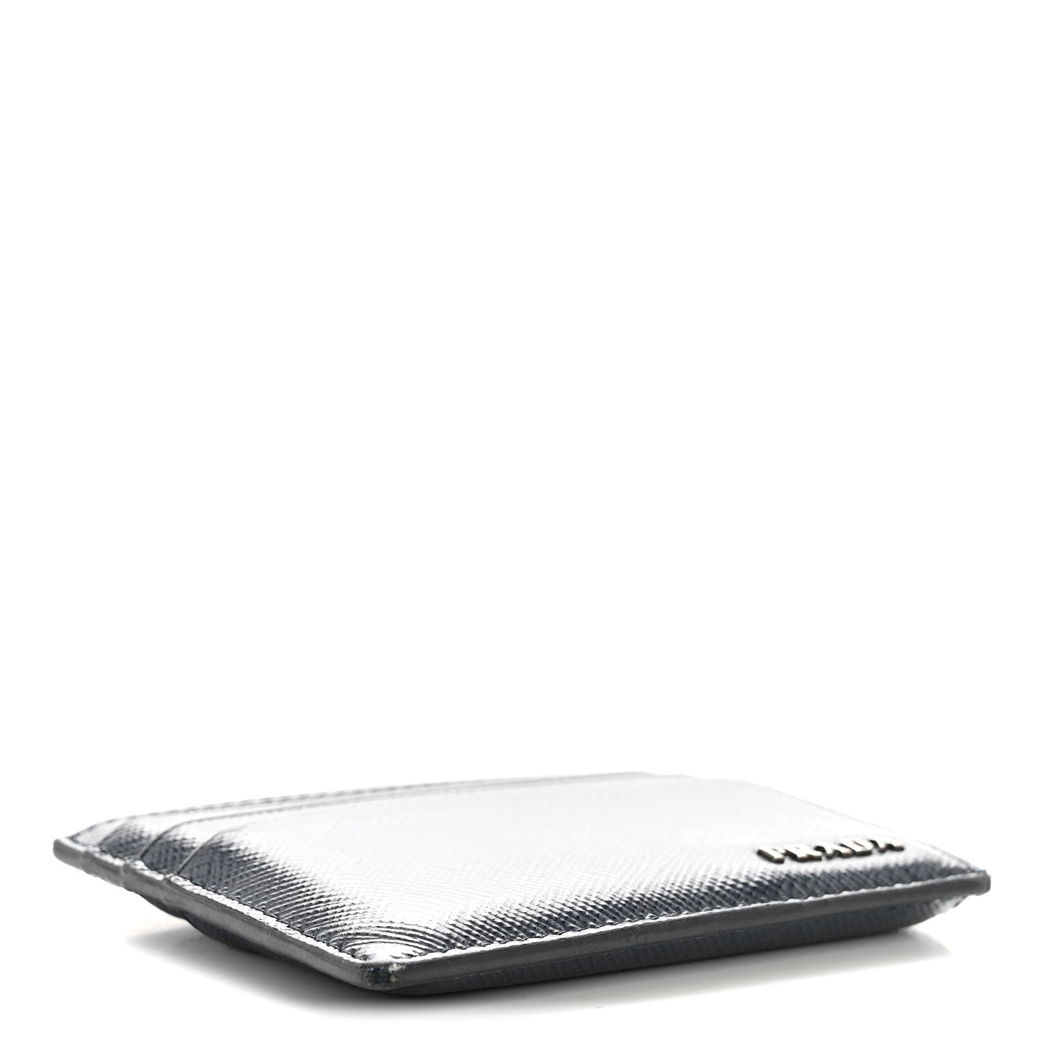 Prada Saffiano Card Holder Baltico 4 of 8