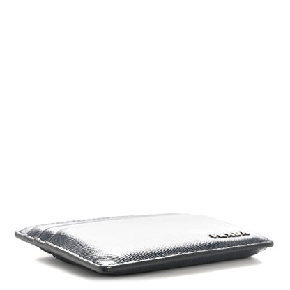 Prada Saffiano Card Holder Baltico 4 of 8
