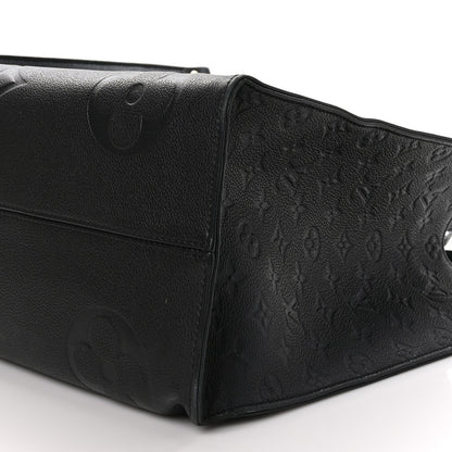 Louis Vuitton Empreinte Monogram Giant Onthego GM Black 9 of 10