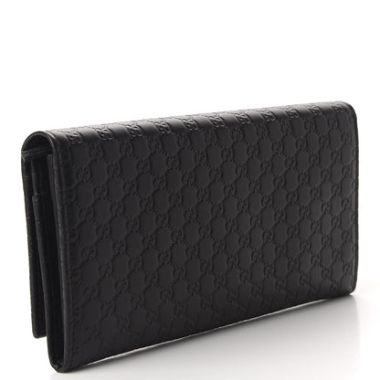 Gucci Soft Microguccissima Continental Wallet Black 3 of 7