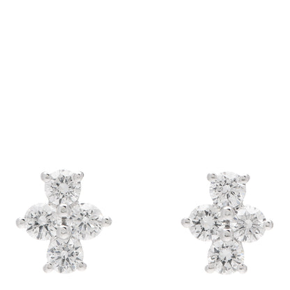 Anita Ko 18K White Gold Diamond Vivi Stud Earrings 1 of 5