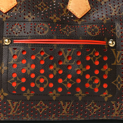 Louis Vuitton Monogram Perforated Speedy 30 Orange 7 of 12