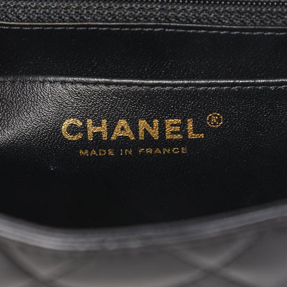 Chanel Lambskin Quilted Mini Square Flap Black 6 of 11