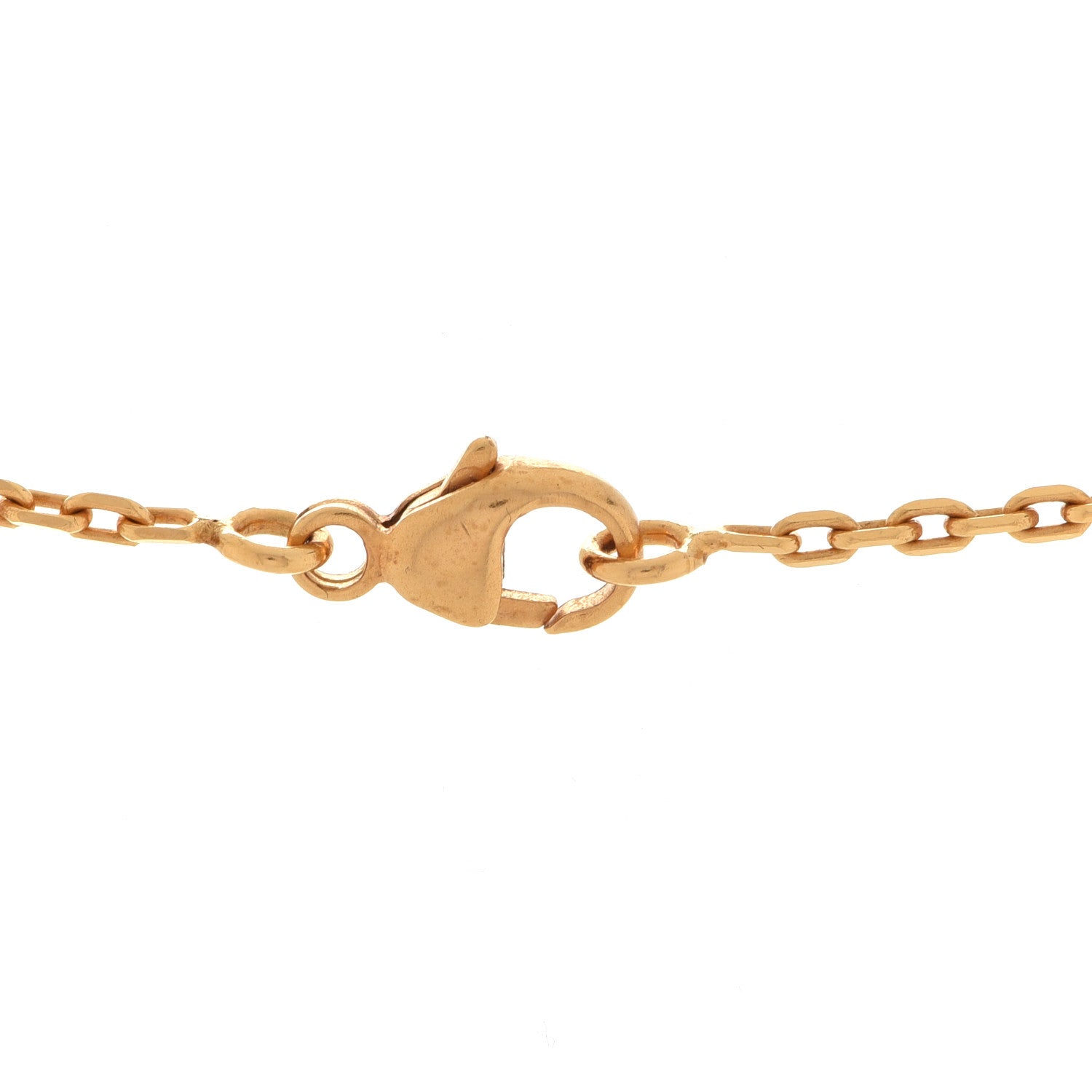 Hermes Lacquered Gold Pop H Pendant Necklace Marron Glace 6 of 7