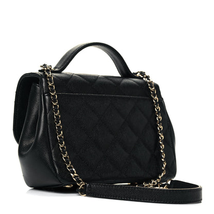 Chanel Caviar Quilted Small Business Affinity Flap Black 3 of 8
