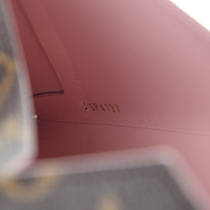 Louis Vuitton Monogram Large Kirigami Pochette Insert Rose Ballerine 7 of 7