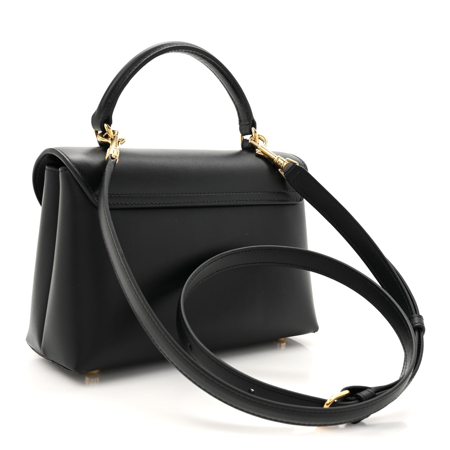 Celine Smooth Satinated Calfskin Teen Nino Black 3 of 11