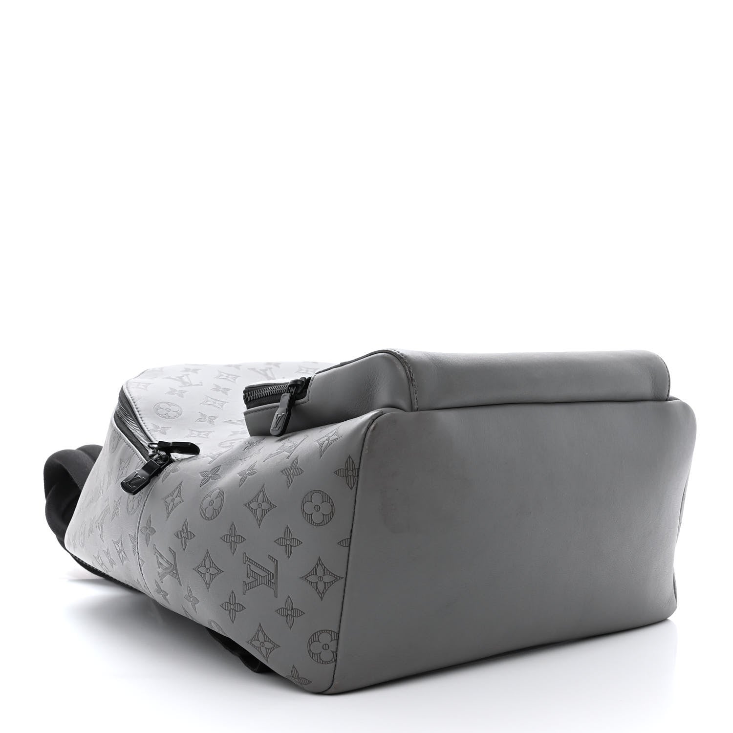 Louis Vuitton Calfskin Monogram Racer Backpack Grey 4 of 10