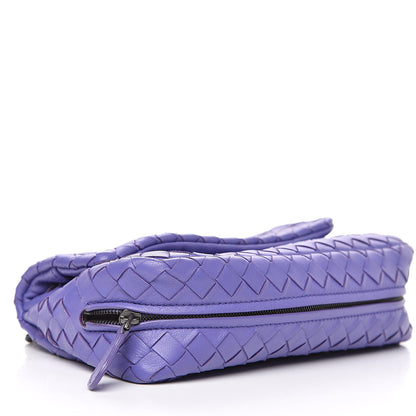 Bottega Veneta Nappa Intrecciato Mini Chain Messenger Lavender 4 of 12
