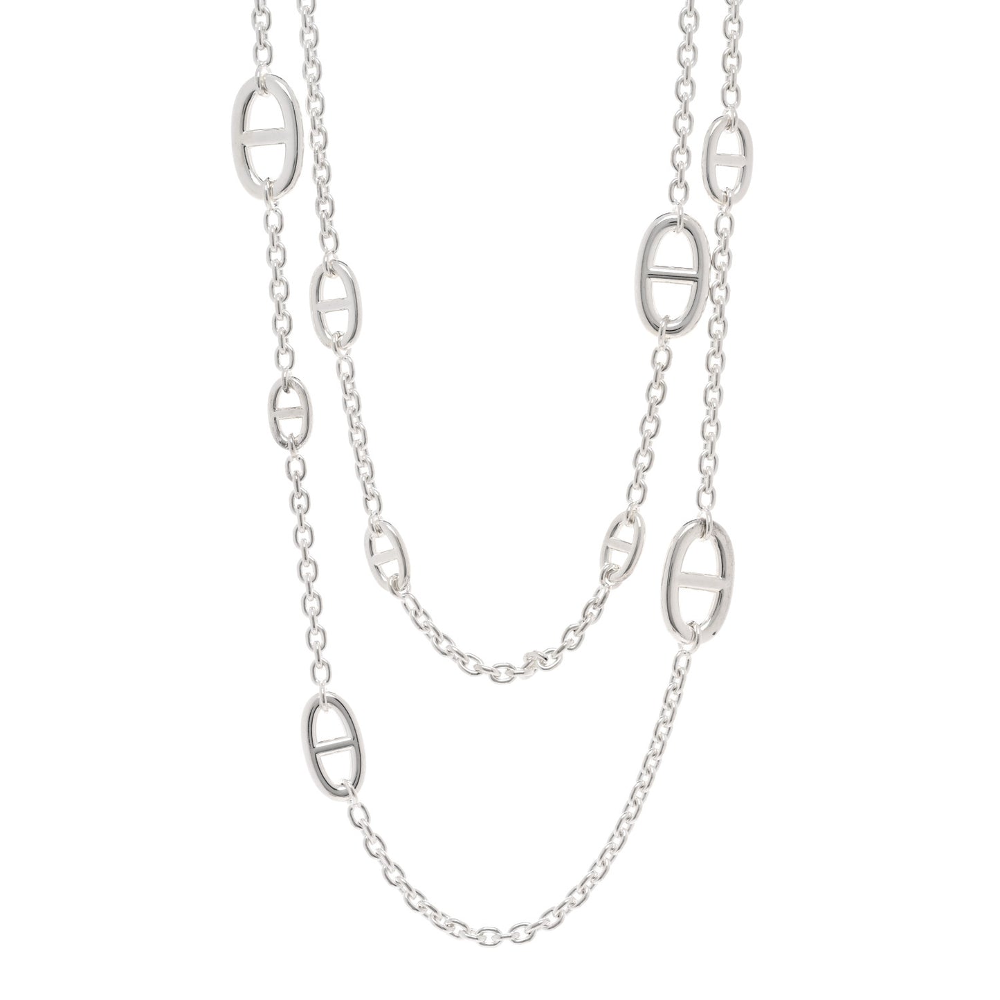 Sterling Silver Farandole Necklace 80
