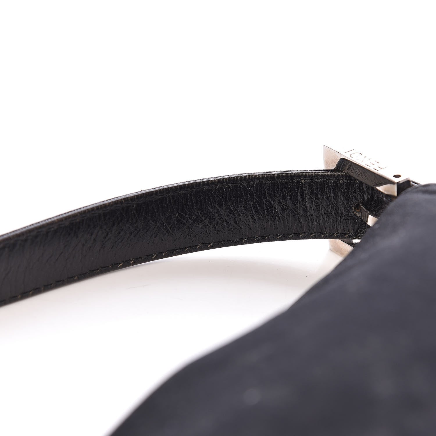 Fendi Nylon Zucca Baguette Black 10 of 12