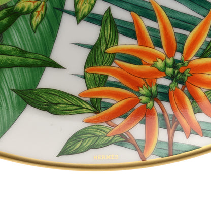 Hermes Porcelain Passifolia Dessert Plate N°1 Set of 2 6 of 8
