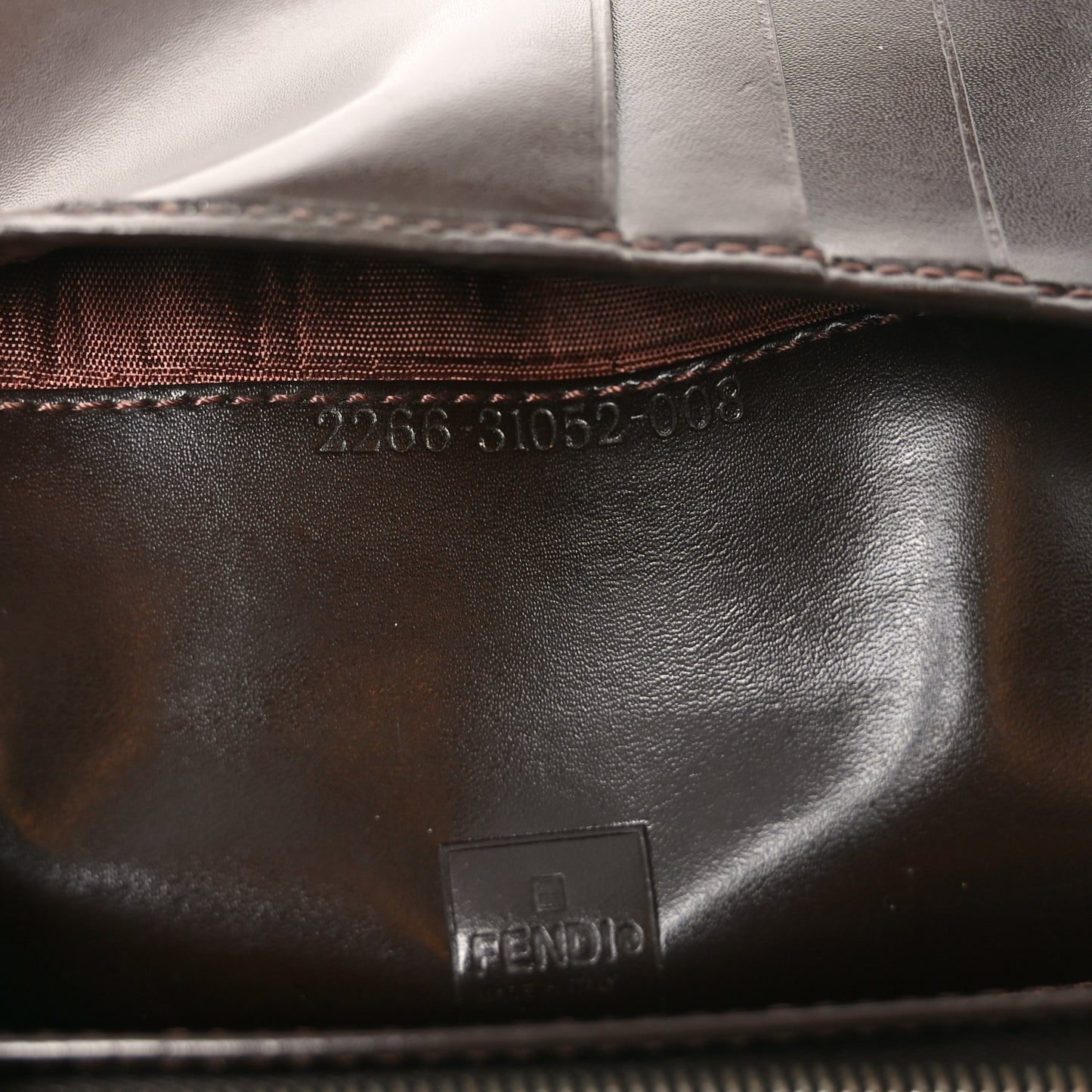 Zucca Compact Wallet Tobacco
