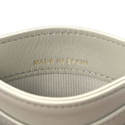 Chanel Lambskin Quilted Card Holder Grey 7 of 11