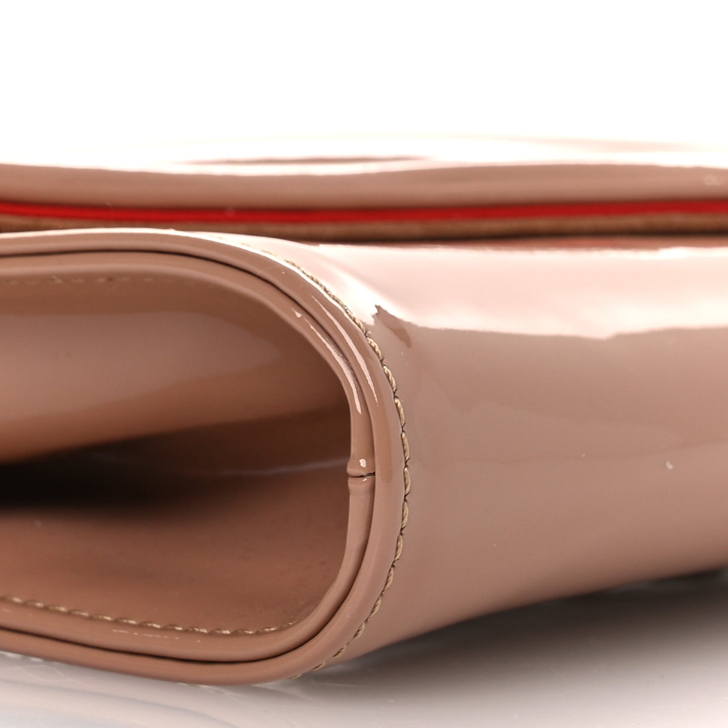 Patent So Kate Baguette Clutch Nude