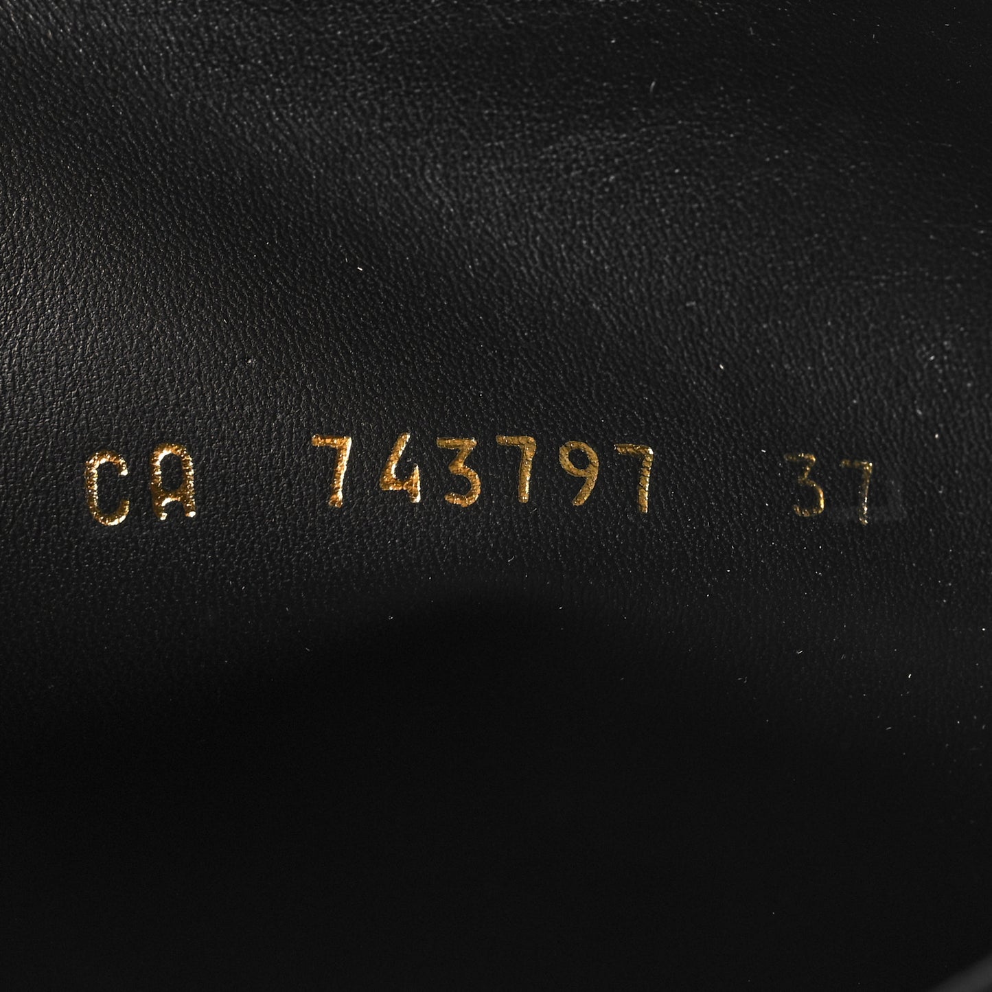 Grained Calfskin Diane 100 Boots 37 Black