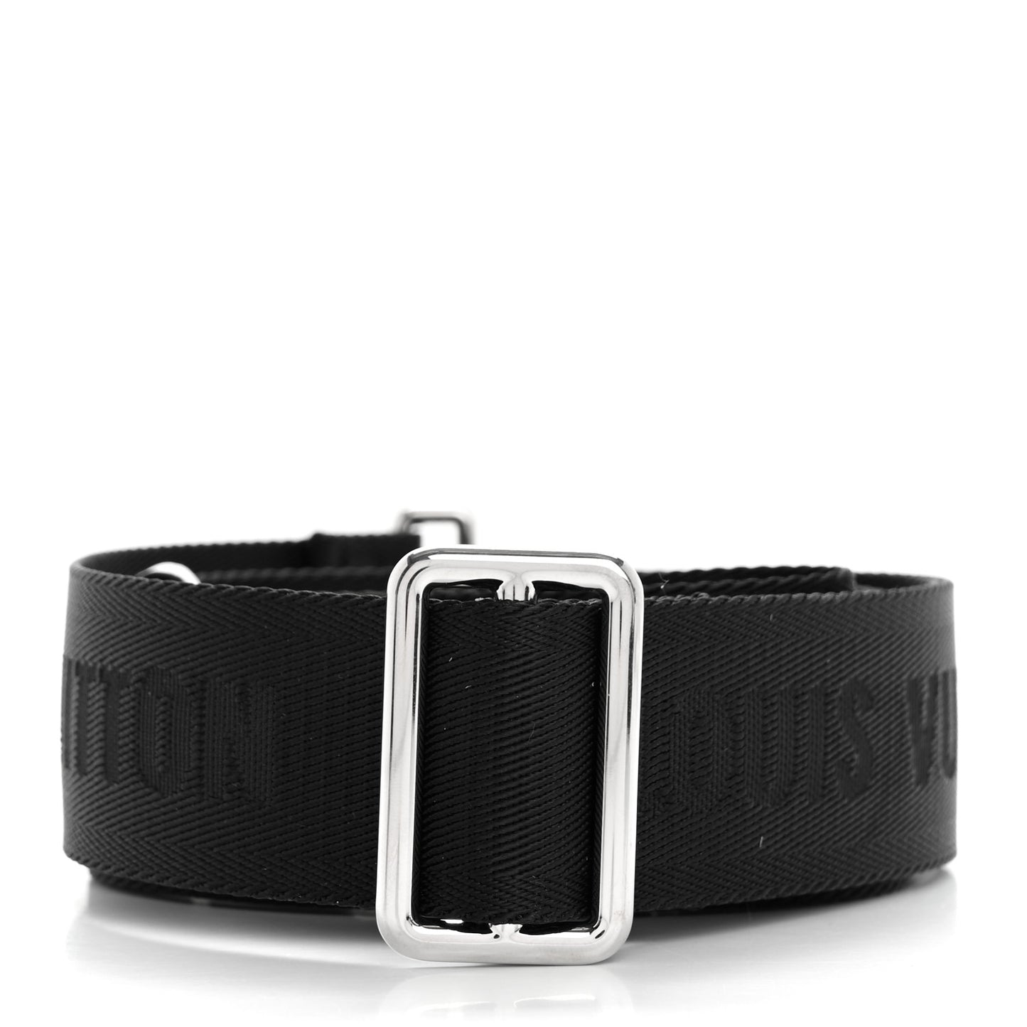 Nylon Alpha Messenger Strap Black