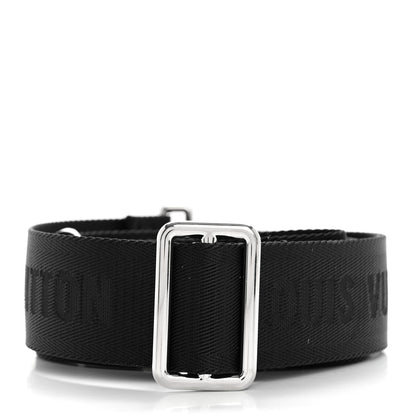 Louis Vuitton Nylon Alpha Messenger Strap Black 2 of 3