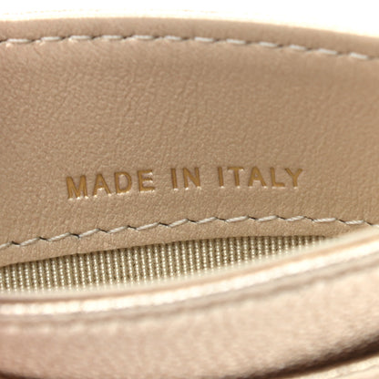 Chanel Metallic Lambskin Quilted CC Card Holder Gold 7 of 8