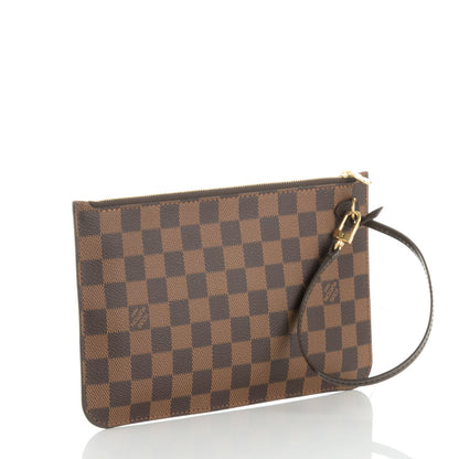 Louis Vuitton Damier Ebene Neverfull MM GM Pochette 3 of 7
