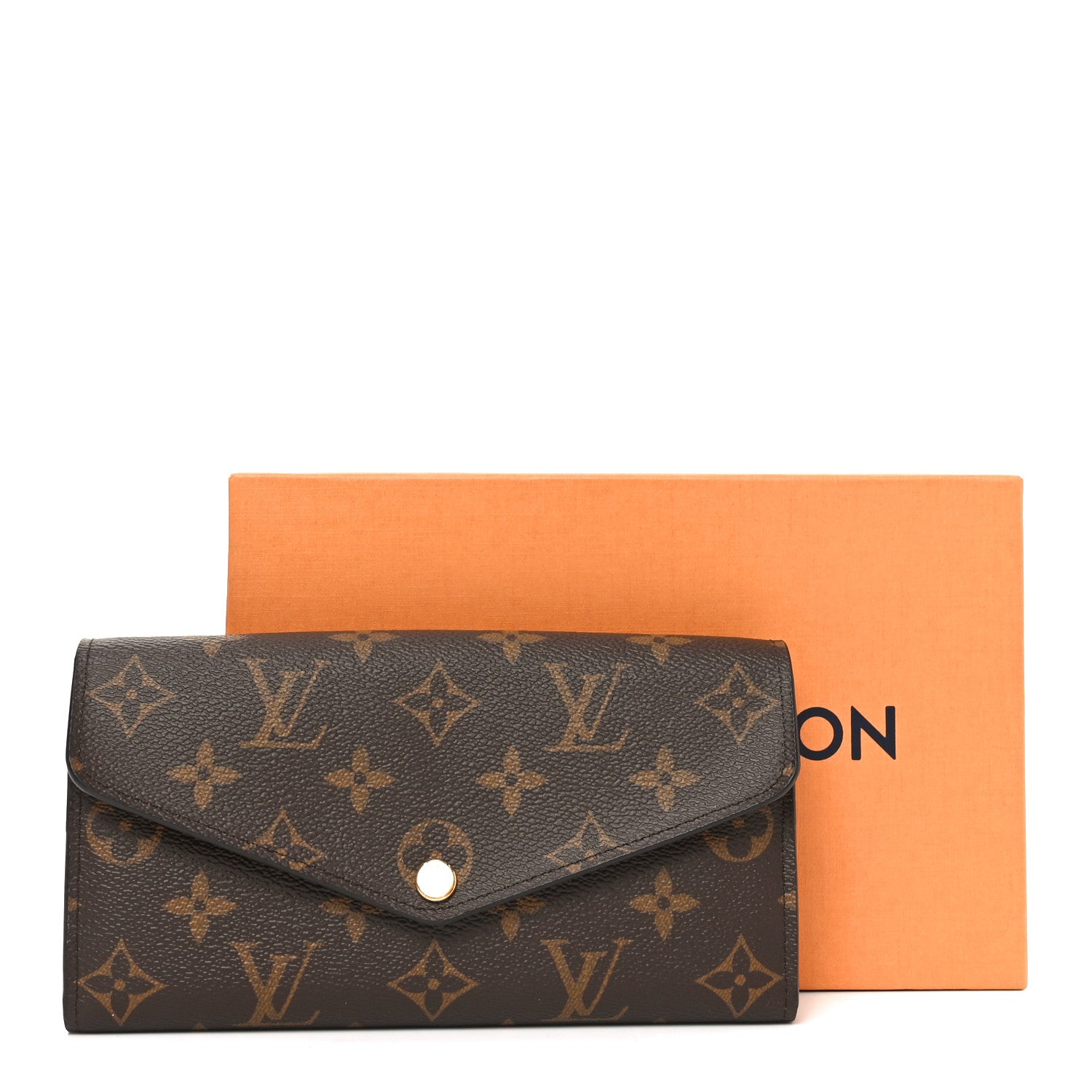 Louis Vuitton Monogram Sarah Wallet NM Coquelicot 7 of 7
