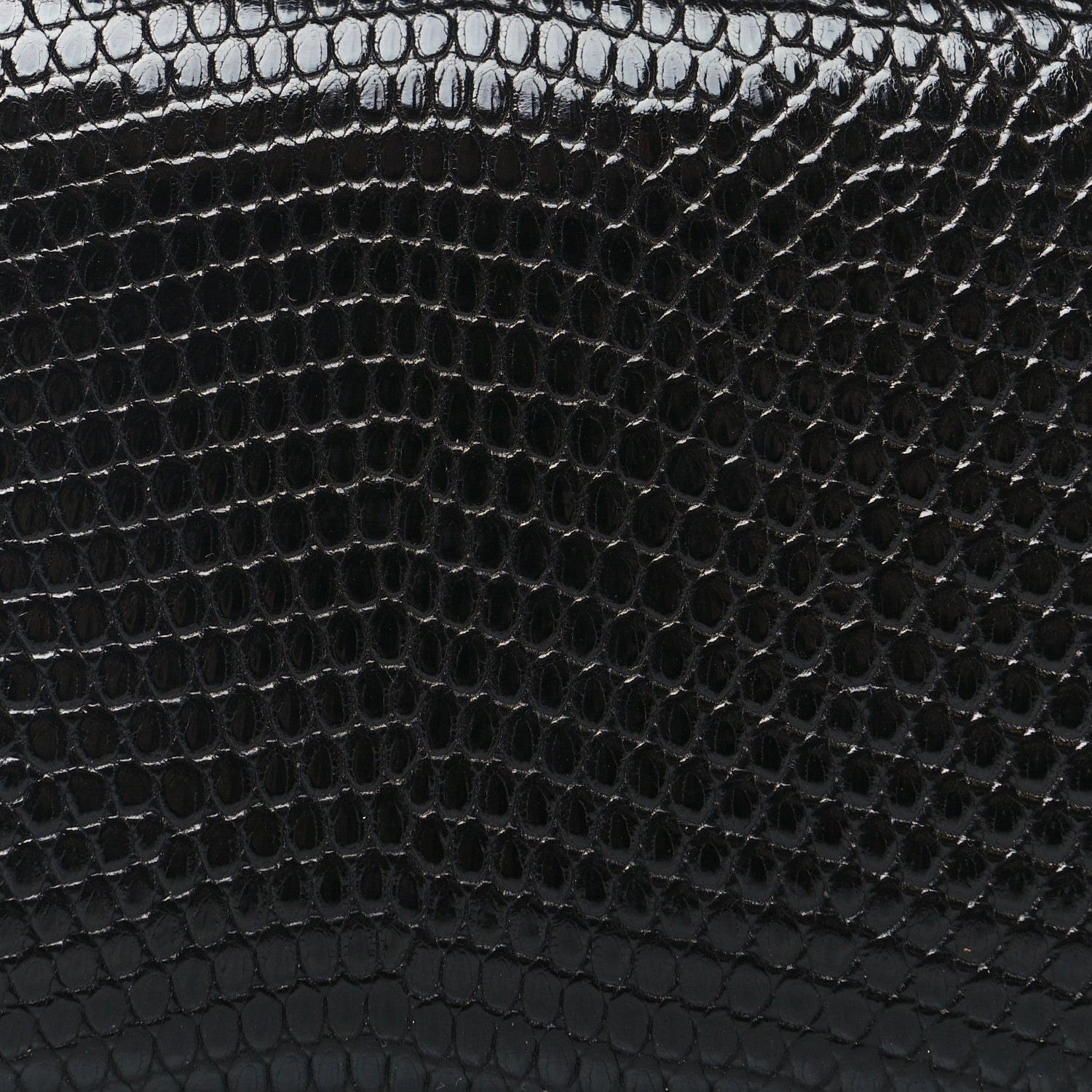 Hermes Lizard Calvi Card Case Black 9 of 9