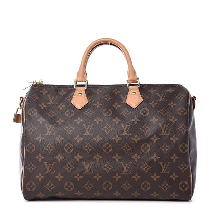 Louis Vuitton Monogram Speedy Bandouliere 35 1 of 12