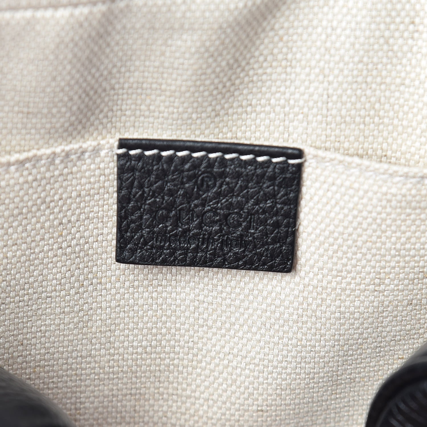 Gucci Pebbled Calfskin Small Soho Disco Bag Black 6 of 9