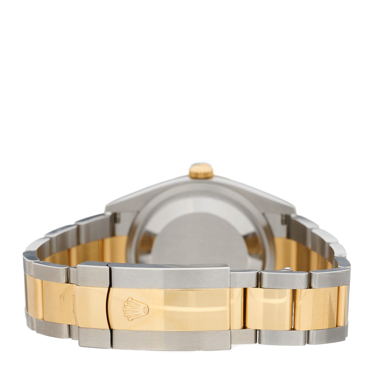Stainless Steel 18K Yellow Gold 36mm Oyster Perpetual Datejust Watch Champagne 126233