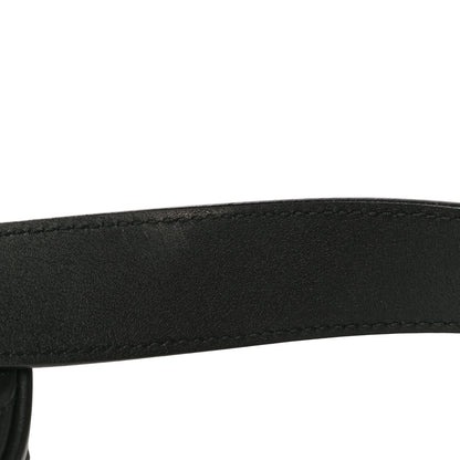 Gucci Calfskin Matelasse GG Marmont Belt Bag 75 30 Black 12 of 14