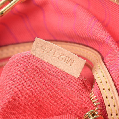 Louis Vuitton Damier Azur Delightful MM Pink 7 of 11