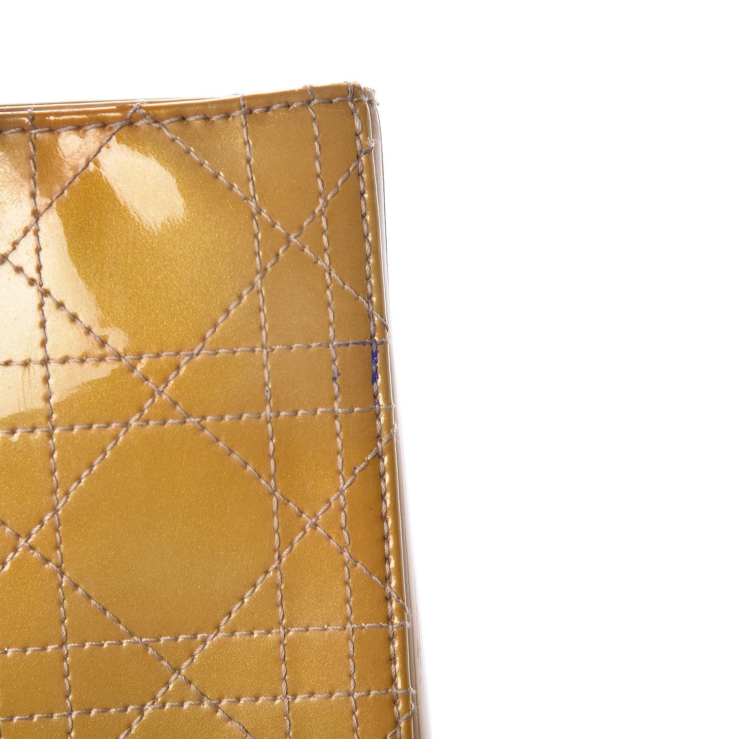 Christian Dior Patent Cannage Large Lady Dior Beige 21 of 22