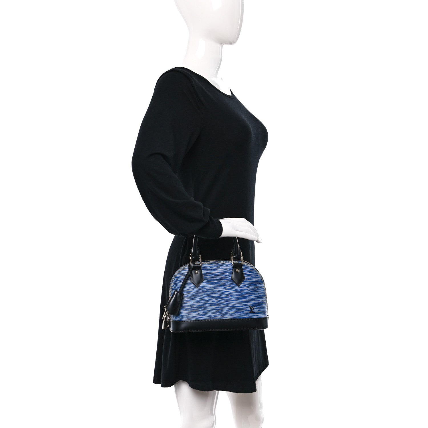 Louis Vuitton Epi Alma BB Denim Light 2 of 8