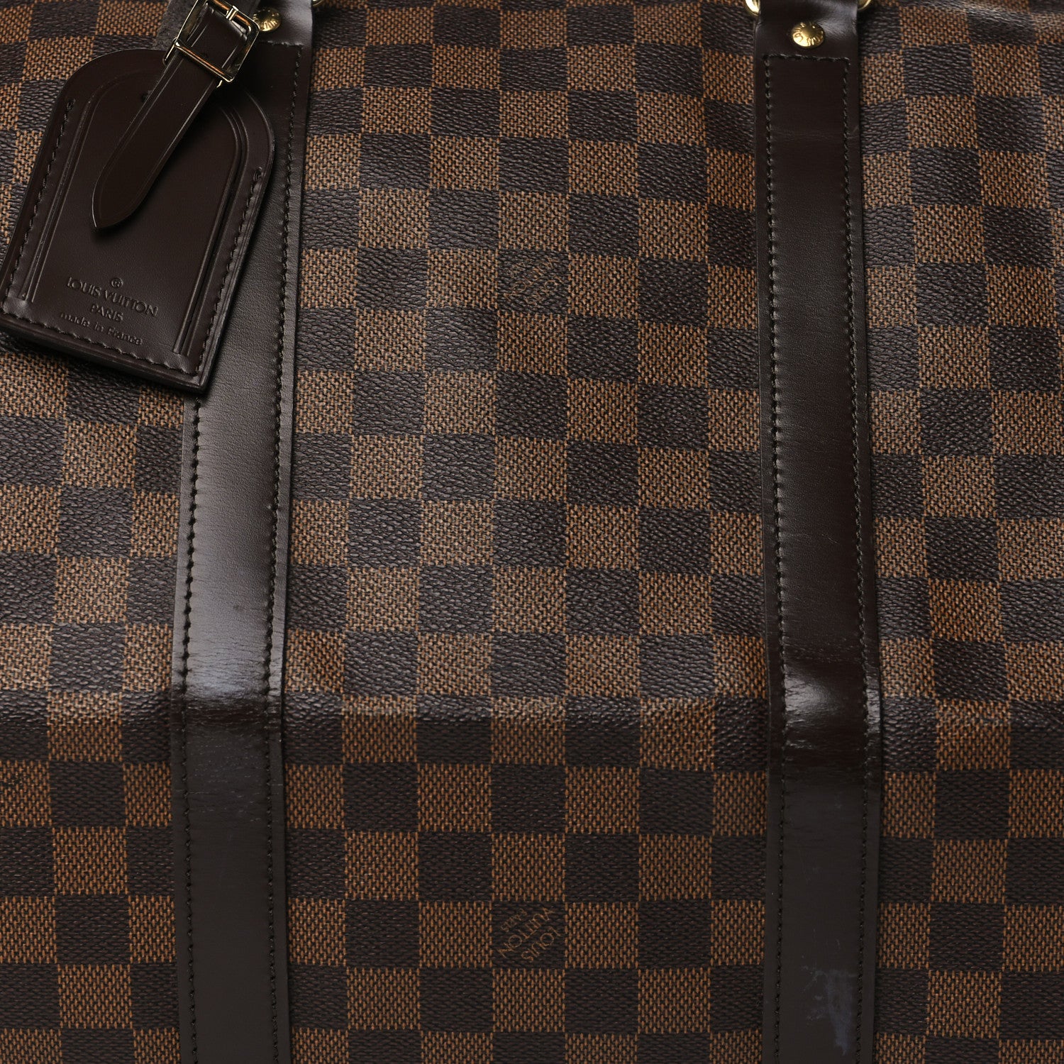Louis Vuitton Damier Ebene Keepall 50 8 of 11