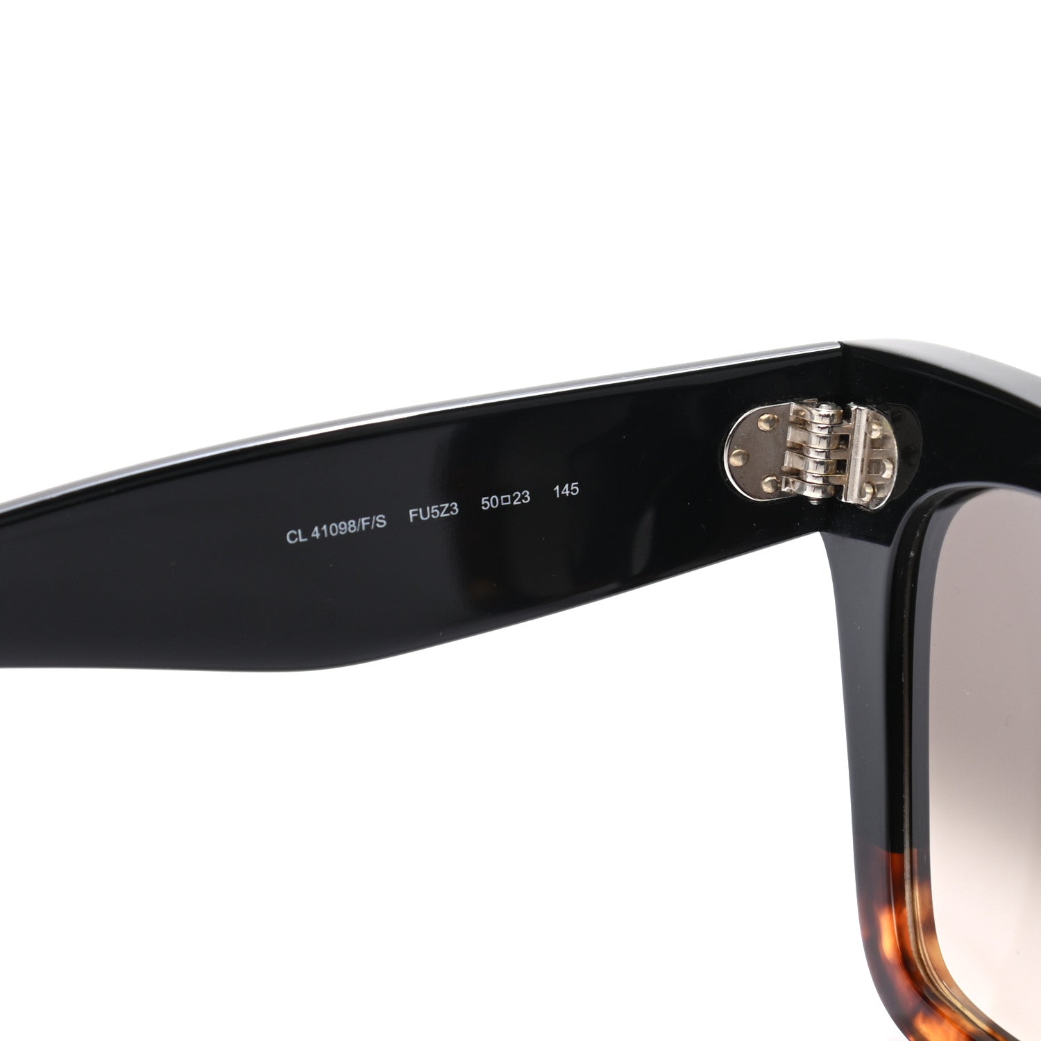 Celine Catherine Sunglasses CL 41098/F/S Black Havana 5 of 6