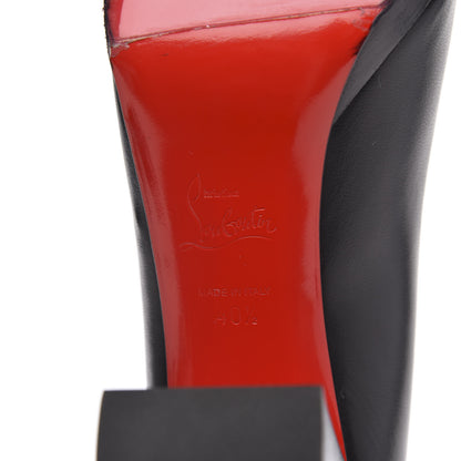 Christian Louboutin Nappa Kabetts 100 Pumps 40.5 Black Lucido 6 of 12