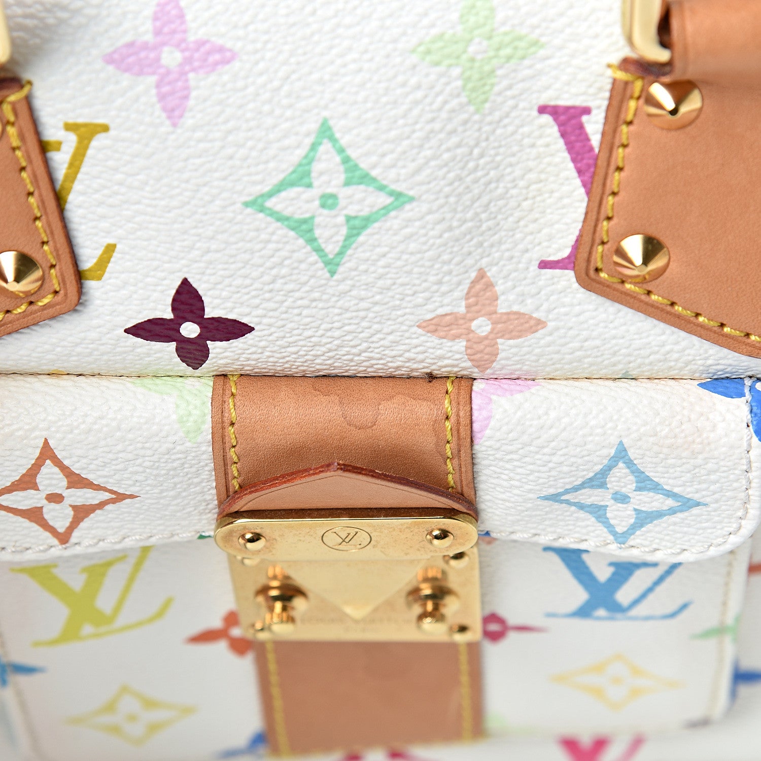 Louis Vuitton Monogram Multicolor Speedy 30 White 16 of 19