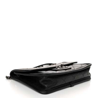 Chanel Calfskin Quilted Mini French Riviera Flap Black 4 of 10