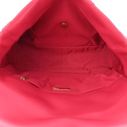 Chanel Lambskin Quilted Maxi Chanel 19 Flap Pink 5 of 11