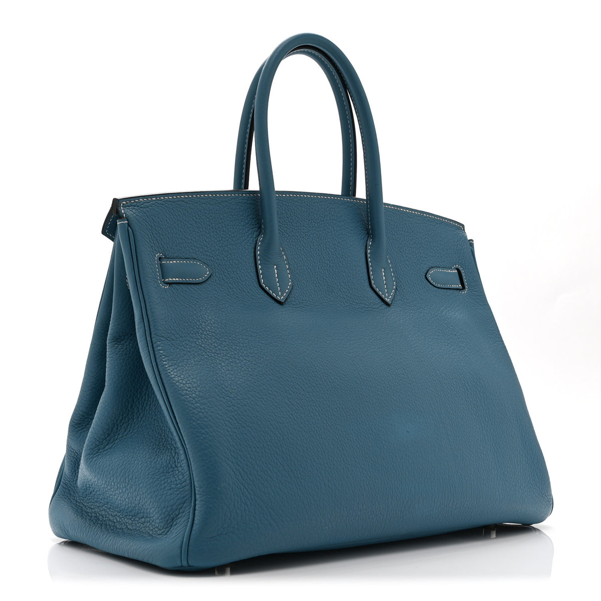 Hermes Togo Birkin 35 Blue Jean 3 of 10