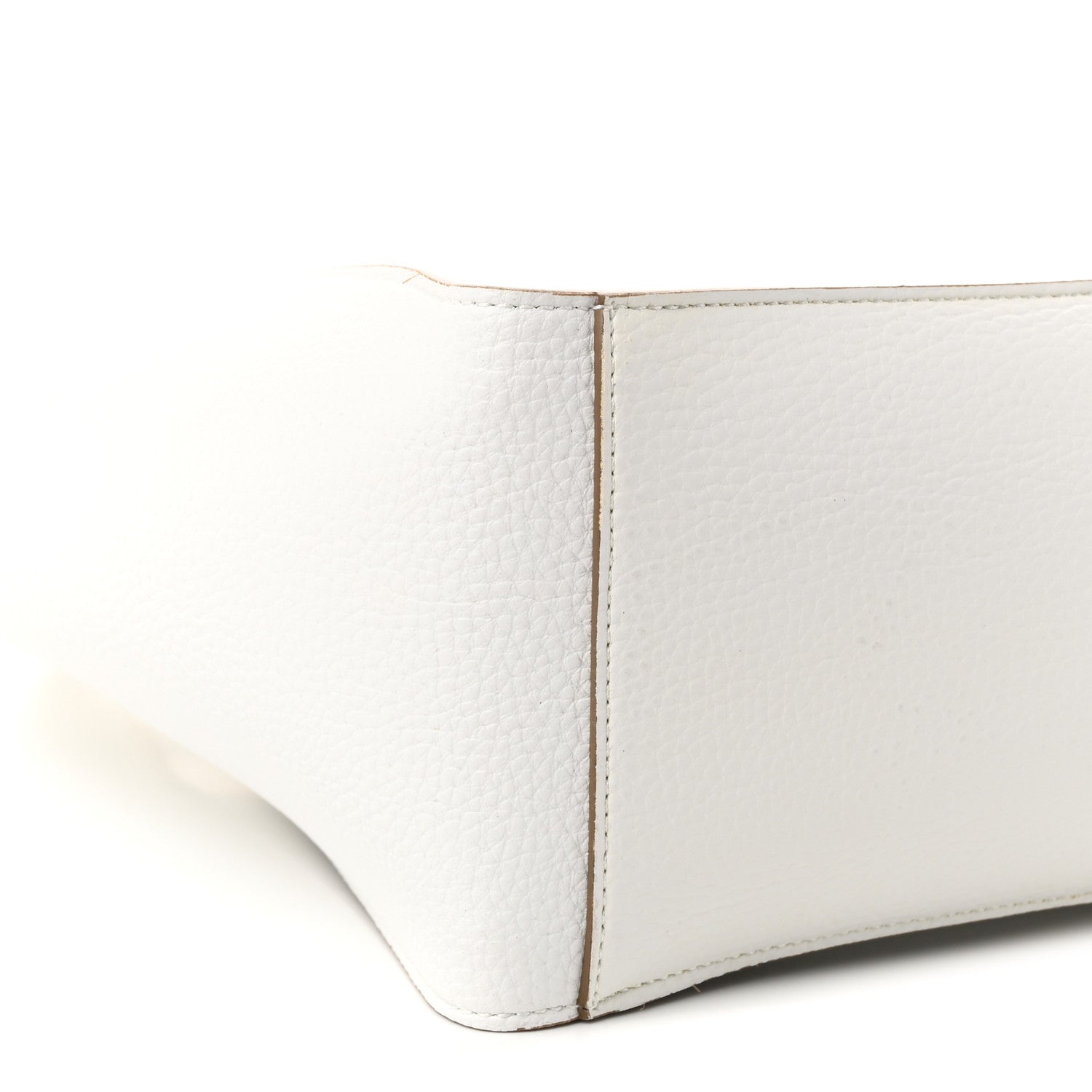 Stella McCartney Eco Alter Nappa Perforated Crossbody Tote White 9 of 10