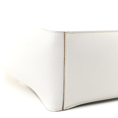 Stella McCartney Eco Alter Nappa Perforated Crossbody Tote White 9 of 10