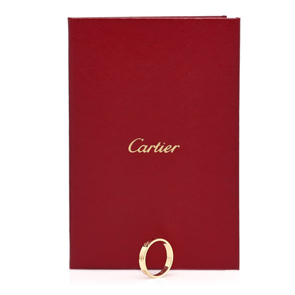 Cartier 18K Yellow Gold 3.5mm LOVE Wedding Band Ring 53 6.25 5 of 5