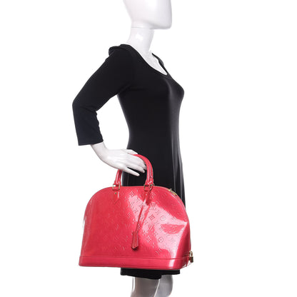 Louis Vuitton Vernis Alma GM Rose Pop 2 of 10