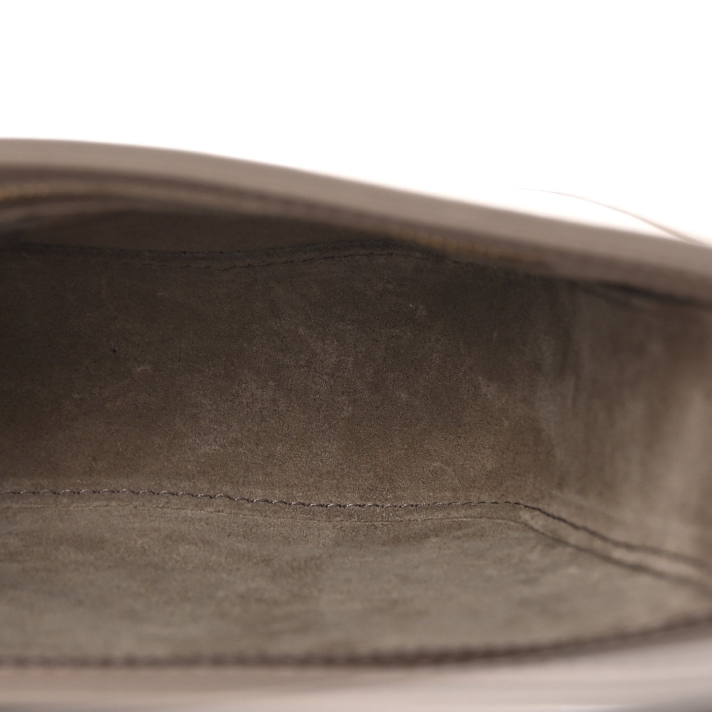 Smooth Calfskin Le 5 A 7 Hobo Greyish Brown